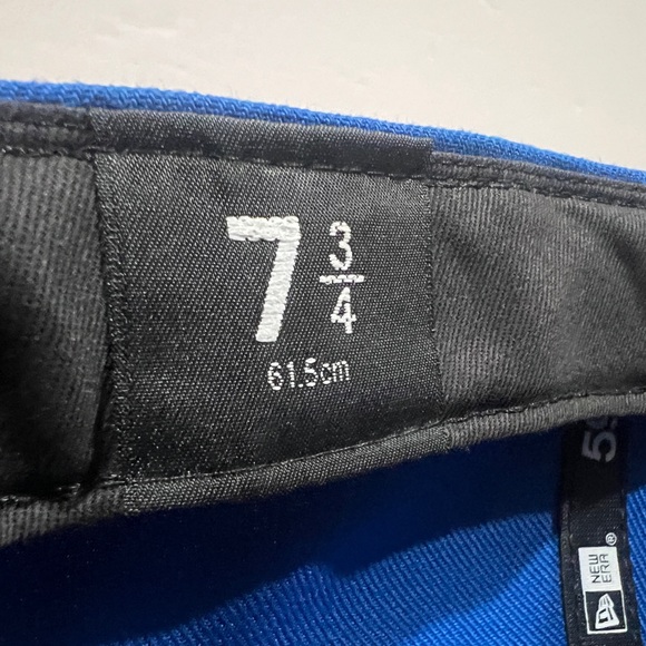 New Era, 59Fifty, Fitted Hat, New York Yankees, Blue & White - Picture 8 of 9